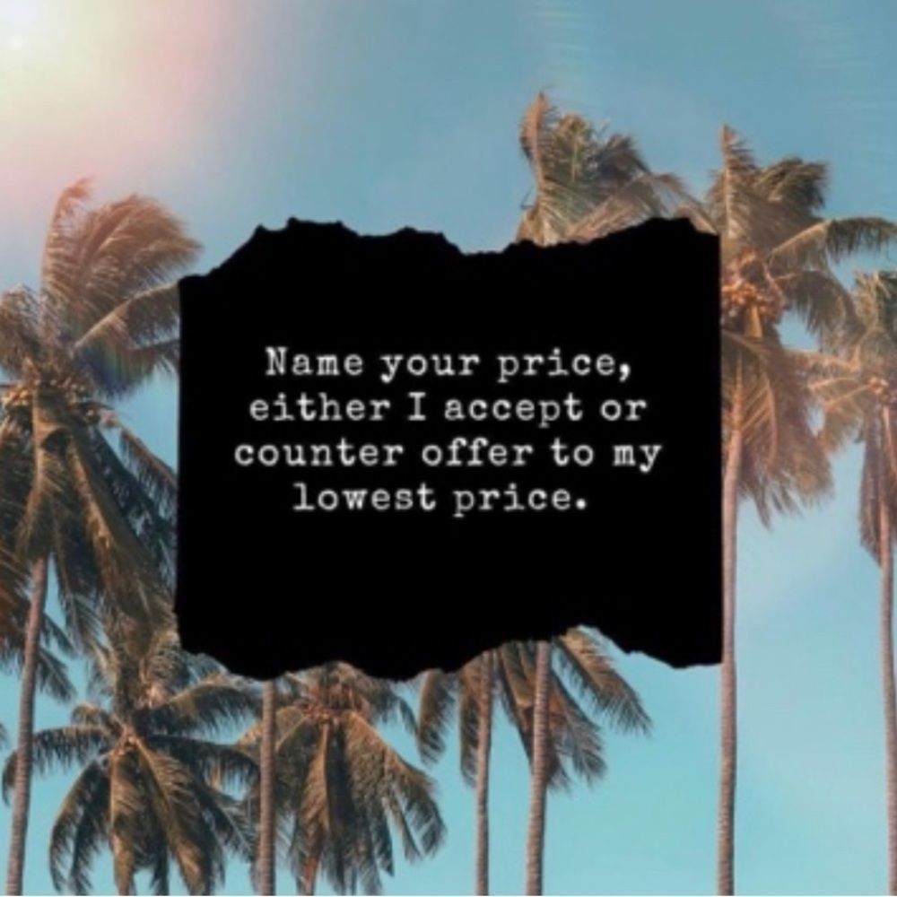 NAME YOUR PRICE!